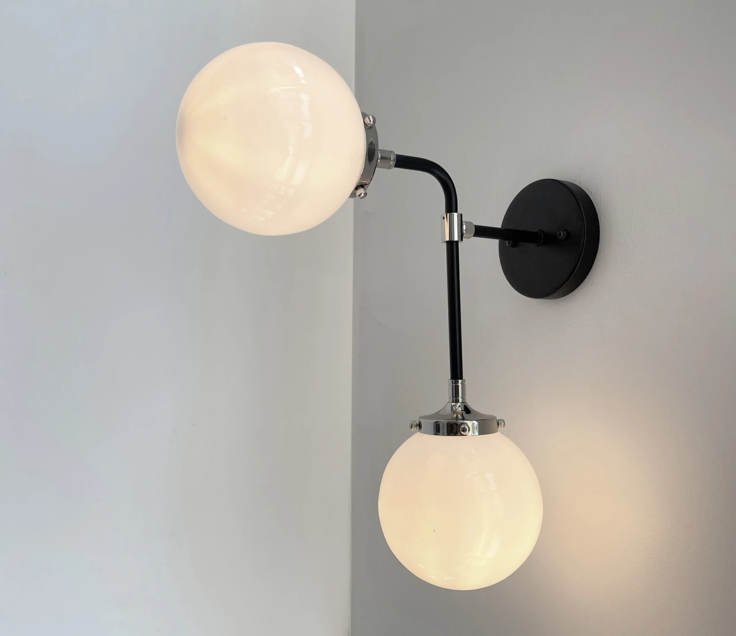 ULTRA MODERN DUO Wall Sconce Light Fixture 8 ULTRA MODERN DUO Wall Sconce Light Fixture - Image 6