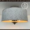Galvanized Barn Drum Modern Farmhouse Ceiling Light -The Lamp Goods Untitleddesign 2023 11 18T083030.033