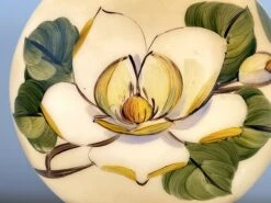 GORGEOUS Hand Painted VICTORIAN Antique Table Lamp -The Lamp Goods WaterLilyVictorianTableLampAntique 5