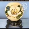 GORGEOUS Hand Painted VICTORIAN Antique Table Lamp -The Lamp Goods WaterLilyVictorianTableLampAntiquevintage