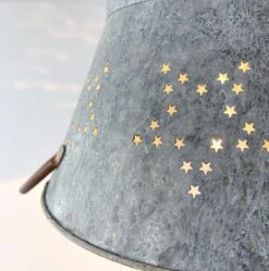 Weathered Farmhouse STAR Ceiling Light -The Lamp Goods WeatheredStarCeililngLightFixture 1