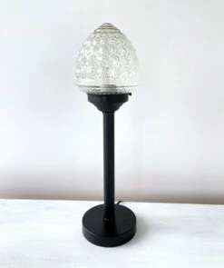 The Lamp Goods -The Lamp Goods acornantiqueglasstablelamp 1