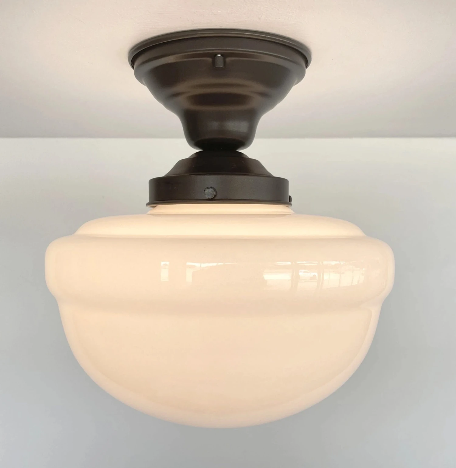 Antique Acorn CEILING Schoolhouse LIGHT Fixture 4 Antique Acorn CEILING Schoolhouse LIGHT Fixture - Image 2