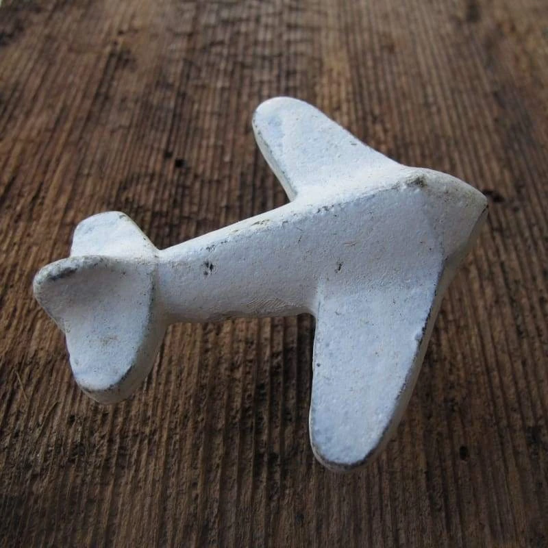 White Metal Airplane Knob(Airplane Metal Knob) 3 White Metal Airplane Knob(Airplane Metal Knob)