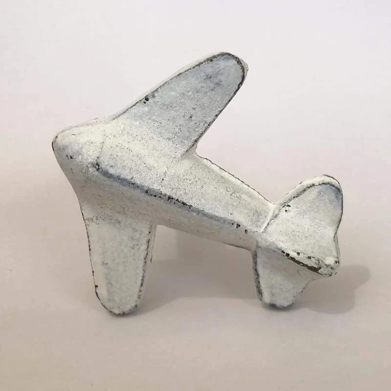White Metal Airplane Knob(Airplane Metal Knob) 10 White Metal Airplane Knob(Airplane Metal Knob) - Image 8