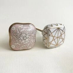 White + Gold Aurelian Knob(Gold Knob) -The Lamp Goods aurelian knob knobs and pulls drawer cabinet knobs and pulls sku f7ec95b8 265c 4369 ba18 300dbeef0209