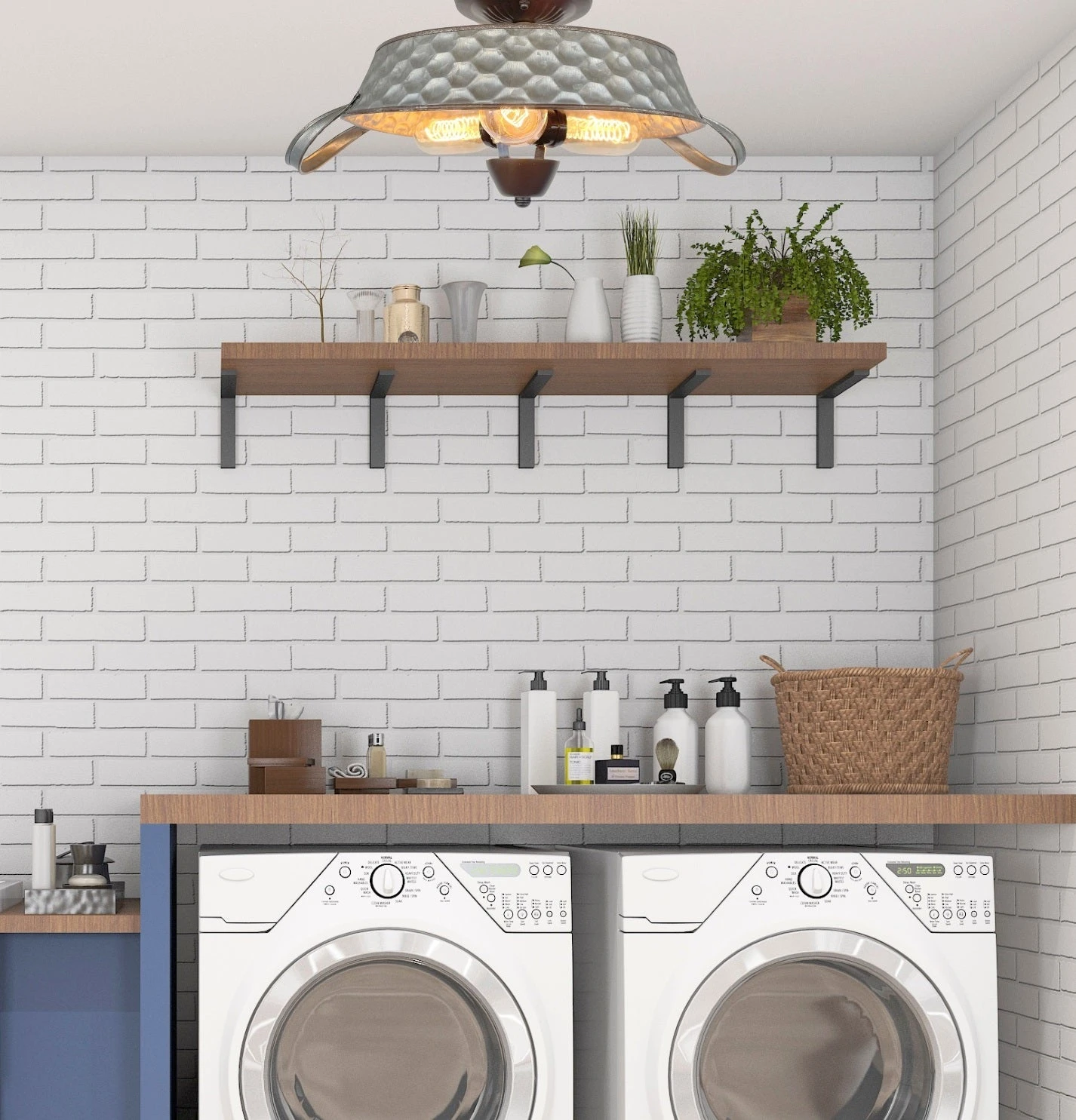 Flat Rustic Tub Ceiling Light Galvanized Beehive 4 Flat Rustic Tub Ceiling Light Galvanized Beehive - Image 2