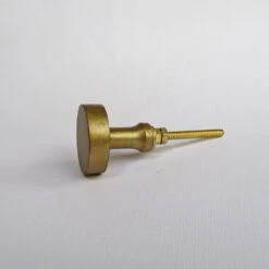 Brass Circle Knob(Brass Cylinder Modern Cabinet Knobs And Pulls) -The Lamp Goods brass circle knob knobs and pulls drawer cabinet knobs and pulls sku 4