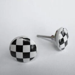 Checkerboard Knob(Checkerboard Knob) -The Lamp Goods checkerboard knob 4