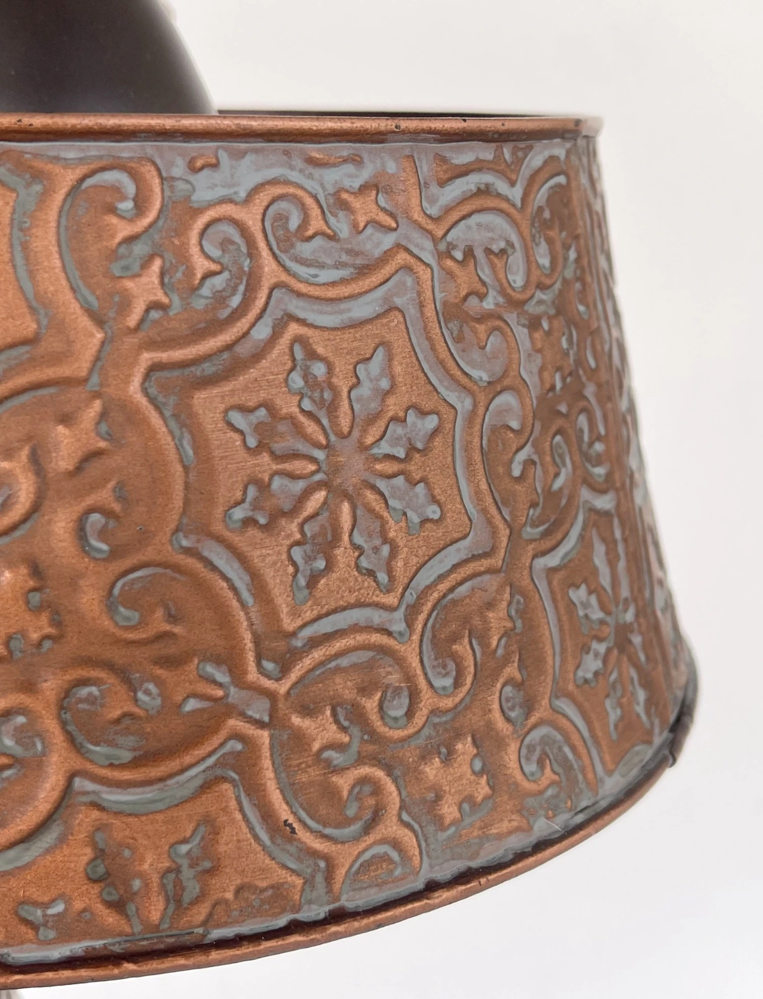 Ornate Copper CHANDELIER TRIO Light 6 Ornate Copper CHANDELIER TRIO Light - Image 4