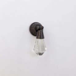 Crystal Drop Knob Bronze(Copy Of Crystal Drop Knob Bronze) -The Lamp Goods crystaldropbronze2