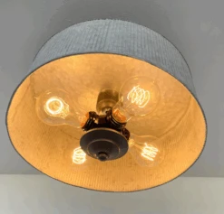 Galvanized Barn Drum Modern Farmhouse Ceiling Light -The Lamp Goods download 72