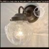 Victorian Embossed Globe Wall Light -The Lamp Goods embossedgloberosefloralwallsconcelightfixturevictorian 1