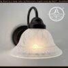Etched Frost Milk Glass Wall Sconce Light Art Deco -The Lamp Goods frostedetchedartdecovictorianwalllightsconcefixture 1