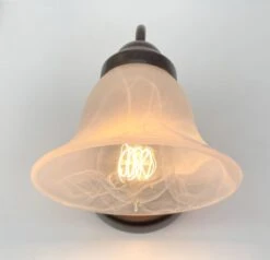 Frosted Milk Glass Wall Light 12 Frosted Milk Glass Wall Light -The Lamp Goods frostmodernmilkglasswallsconcelightfixturefarmhouselighting 3