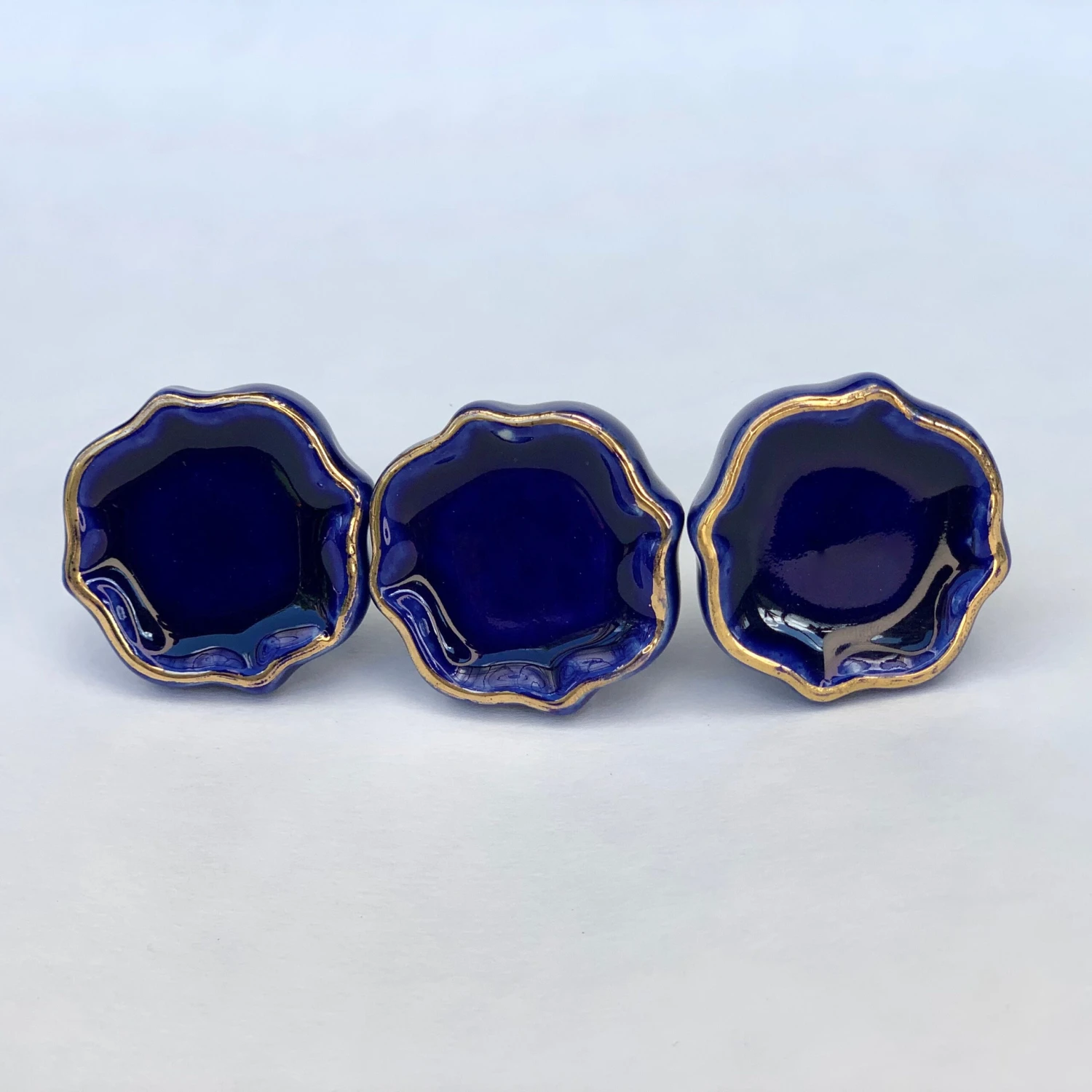 Blue & Gold Cushion Knob(Blue Gold Cushion Knob) 6 Blue & Gold Cushion Knob(Blue Gold Cushion Knob) - Image 4