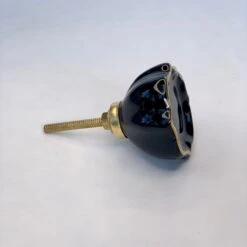 Black & Gold Cushion Knob(Black Gold Cushion Knob) -The Lamp Goods fullsizeoutput 6d17