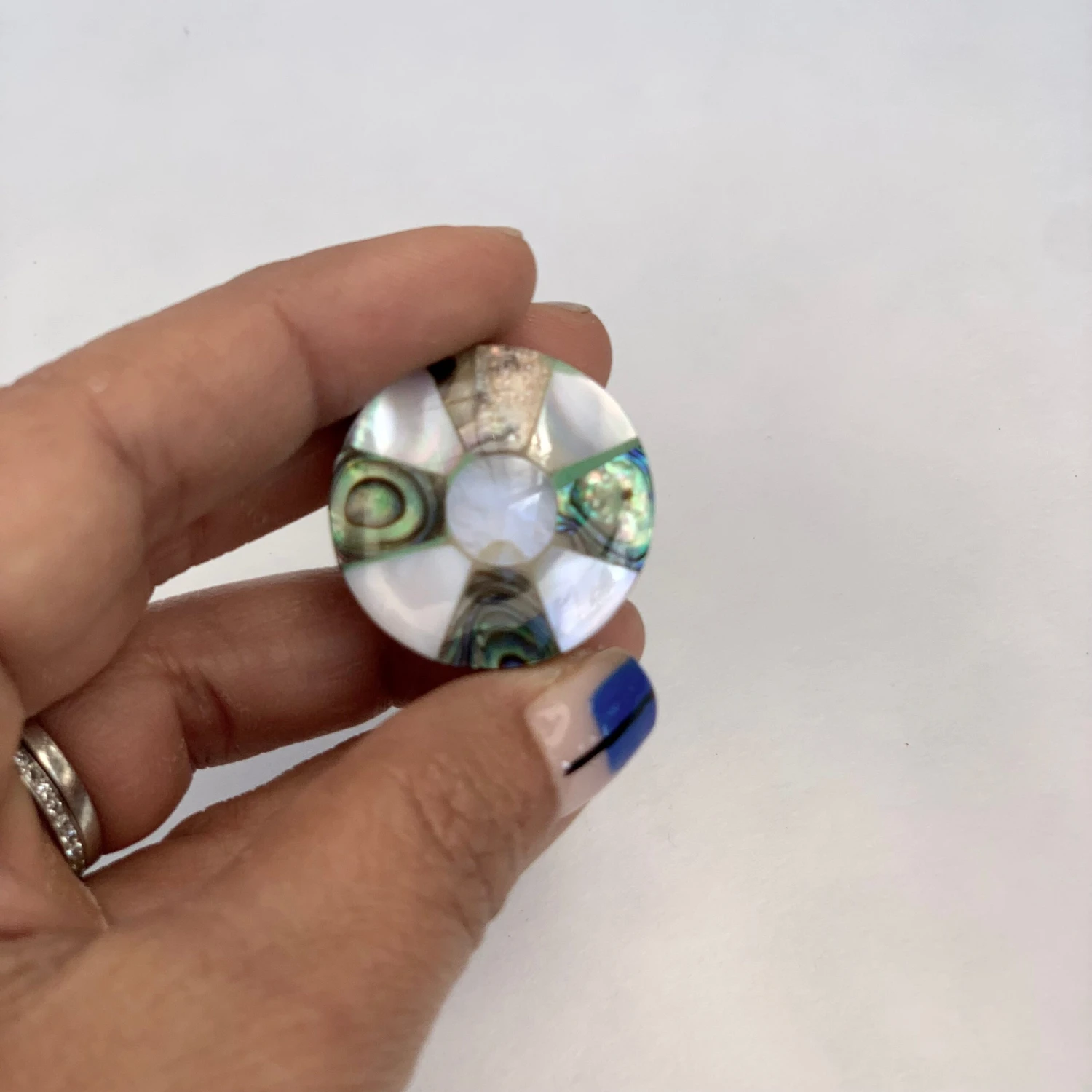 Mini Faceted Mother Of Pearl Knob Multi-Color(Mini Faceted Mother Of Pearl Knob Multi Color) 10 Mini Faceted Mother Of Pearl Knob Multi-Color(Mini Faceted Mother Of Pearl Knob Multi Color) - Image 8