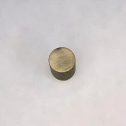Knurled Bronze Brass Pull(Copy Of Mod Brass Mini Cone Knob) -The Lamp Goods fullsizeoutput 6d55