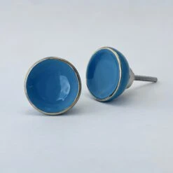 Blue Round Ceramic Knob(Blue Round Ceramic Knob)