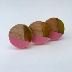 Geo Knob - Pink + Gold(Geo Knob Pink Gold) -The Lamp Goods fullsizeoutput 6da4