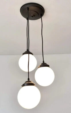 Milk Glass Chandelier Pendant Trio -The Lamp Goods fullsizeoutput 8a6