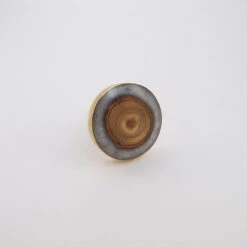 Gray + Gold Geia Circle Knob(Gray Gold Geia Circle Knob) -The Lamp Goods geiagold8