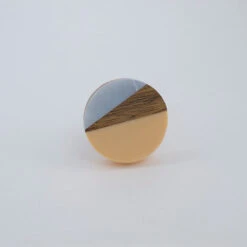 Cotton Candy Geo Knob(Copy Of Modern Blue And Gold Geo Knob)