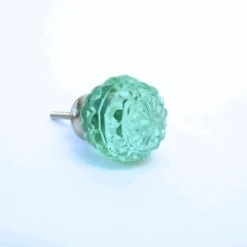 Glass Betty Knob(Glass Betty Knob Brown Glass Knob 26658) -The Lamp Goods glassknobbettygreen1