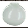 Milk Glass 10" Replacement Globe -The Lamp Goods glgb10 1