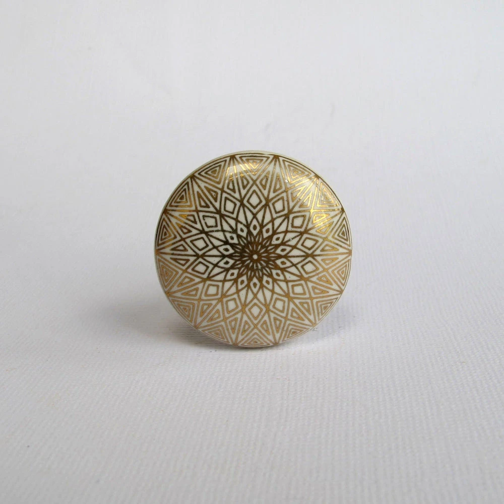 Gold Star Mandala Knob(Gold Star Mandala Knob) 3 Gold Star Mandala Knob(Gold Star Mandala Knob)