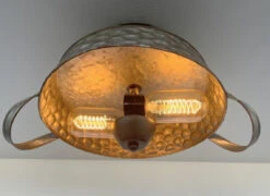 Flat Rustic Tub Ceiling Light Galvanized Beehive 20 Flat Rustic Tub Ceiling Light Galvanized Beehive -The Lamp Goods il 1140xN.5795748791 1mxk 47657500 b675 4667 936d b2e4c3f6d1e5