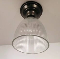 Vintage Slender Factory Holophane Industrial Ceiling LIGHT -The Lamp Goods il 1588xN.3150726237 hni3