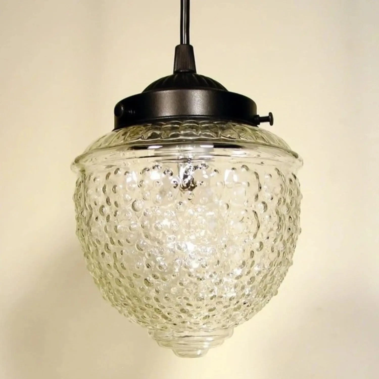 Antique Clear Glass Pendant Light 7 Antique Clear Glass Pendant Light - Image 5