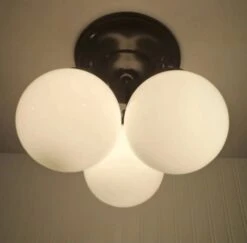 Milk Glass Opal Globe Ceiling Light Chain Trio -The Lamp Goods il 570xN.701775095 kes0