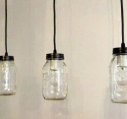 Mason Jar Track Lighting PENDANT Trio -The Lamp Goods il 570xN.989367431 5ag6