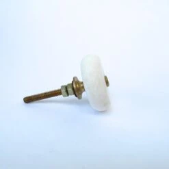 Round White Stone Knob(Round White Stone Knob Unique Cabinet 14775) -The Lamp Goods il fullxfull.1988109671 fdww