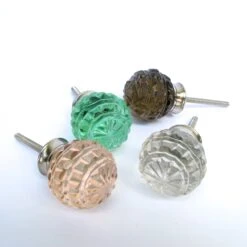 Glass Betty Knob(Glass Betty Knob Brown Glass Knob 26658)