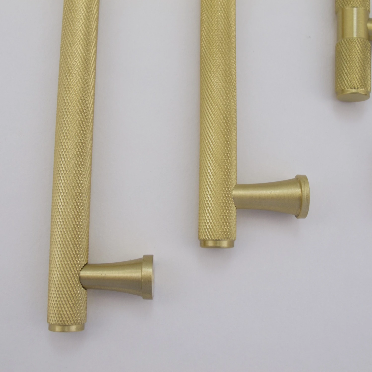 Knurled Satin Brass Handles Gold(Knurled Brass Handles And T Bar Drawer 56128) 11 Knurled Satin Brass Handles Gold(Knurled Brass Handles And T Bar Drawer 56128) - Image 9