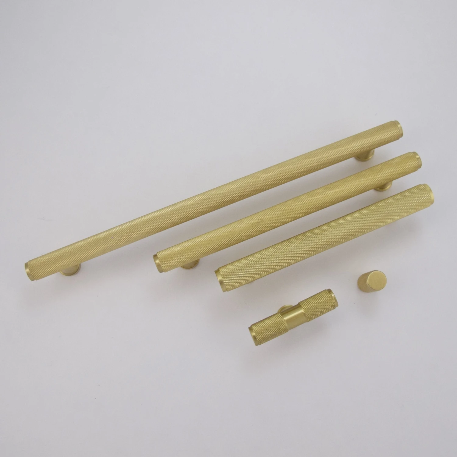 Knurled Satin Brass Handles Gold(Knurled Brass Handles And T Bar Drawer 56128) 10 Knurled Satin Brass Handles Gold(Knurled Brass Handles And T Bar Drawer 56128) - Image 8