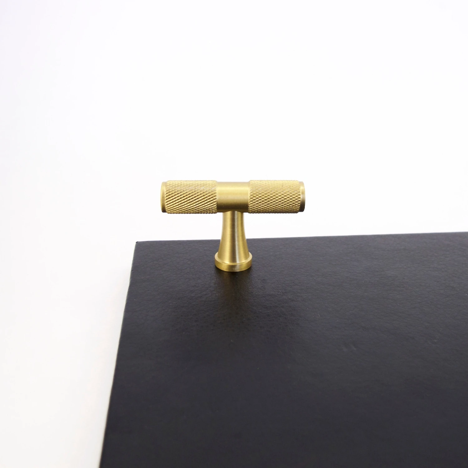 Knurled Satin Brass Handles Gold(Knurled Brass Handles And T Bar Drawer 56128) 7 Knurled Satin Brass Handles Gold(Knurled Brass Handles And T Bar Drawer 56128) - Image 5