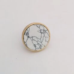 Modern Marble Knob(Modern Marble Knob Round White Black 85350) -The Lamp Goods il fullxfull.2943751038 gmr7