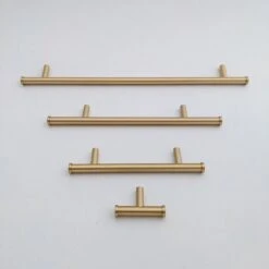 Satin Gold Flared End Handles(Satin Gold Flared End Handles Drawer 83430) 16 Satin Gold Flared End Handles(Satin Gold Flared End Handles Drawer 83430) -The Lamp Goods il fullxfull.2946967990 etic