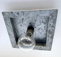 Square Galvanized Farmhouse Ceiling Light Fixture -The Lamp Goods il fullxfull.5472837646 r35n