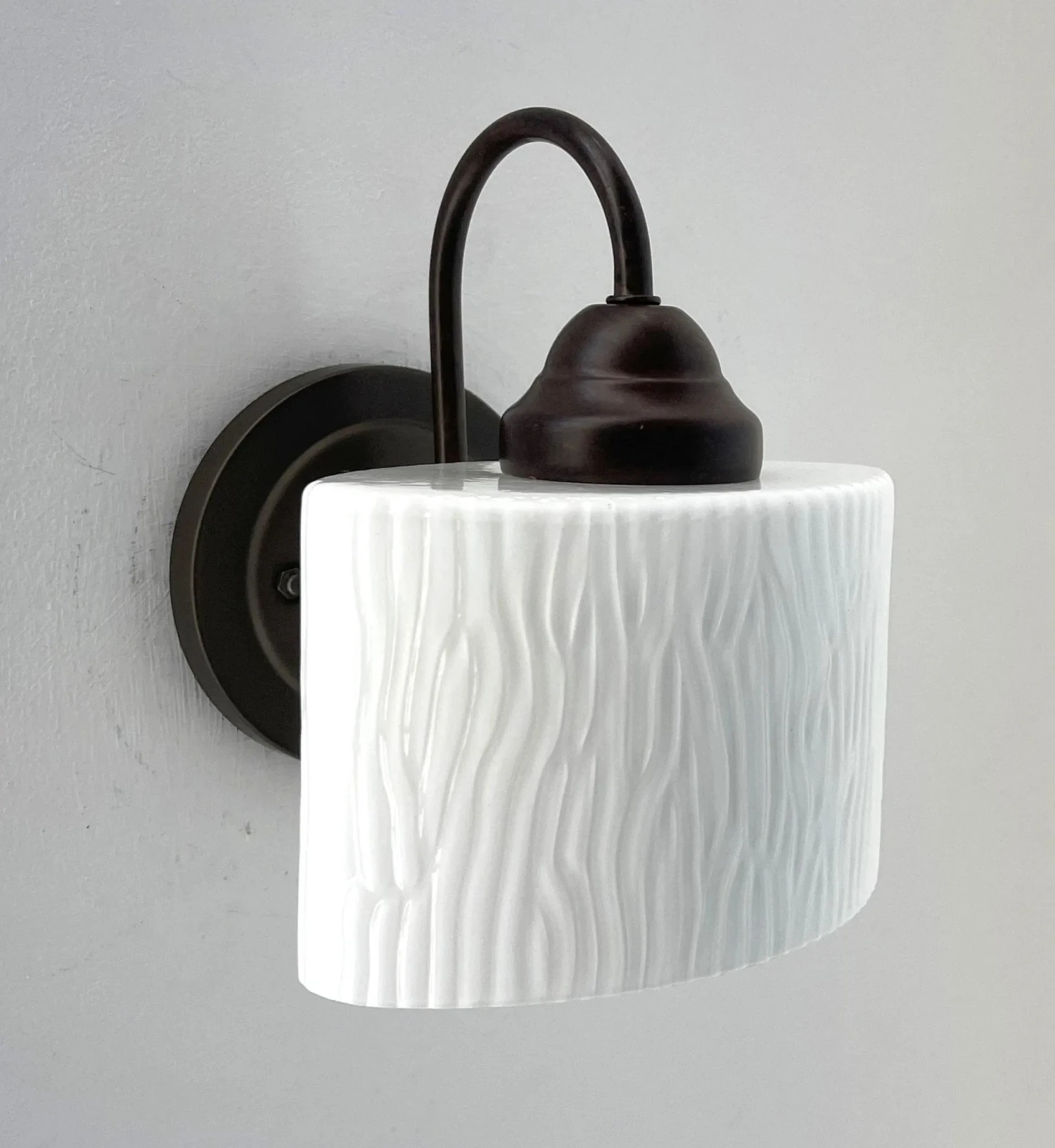 Modern Textured Dome SCONCE Wall Light 7 Modern Textured Dome SCONCE Wall Light - Image 5