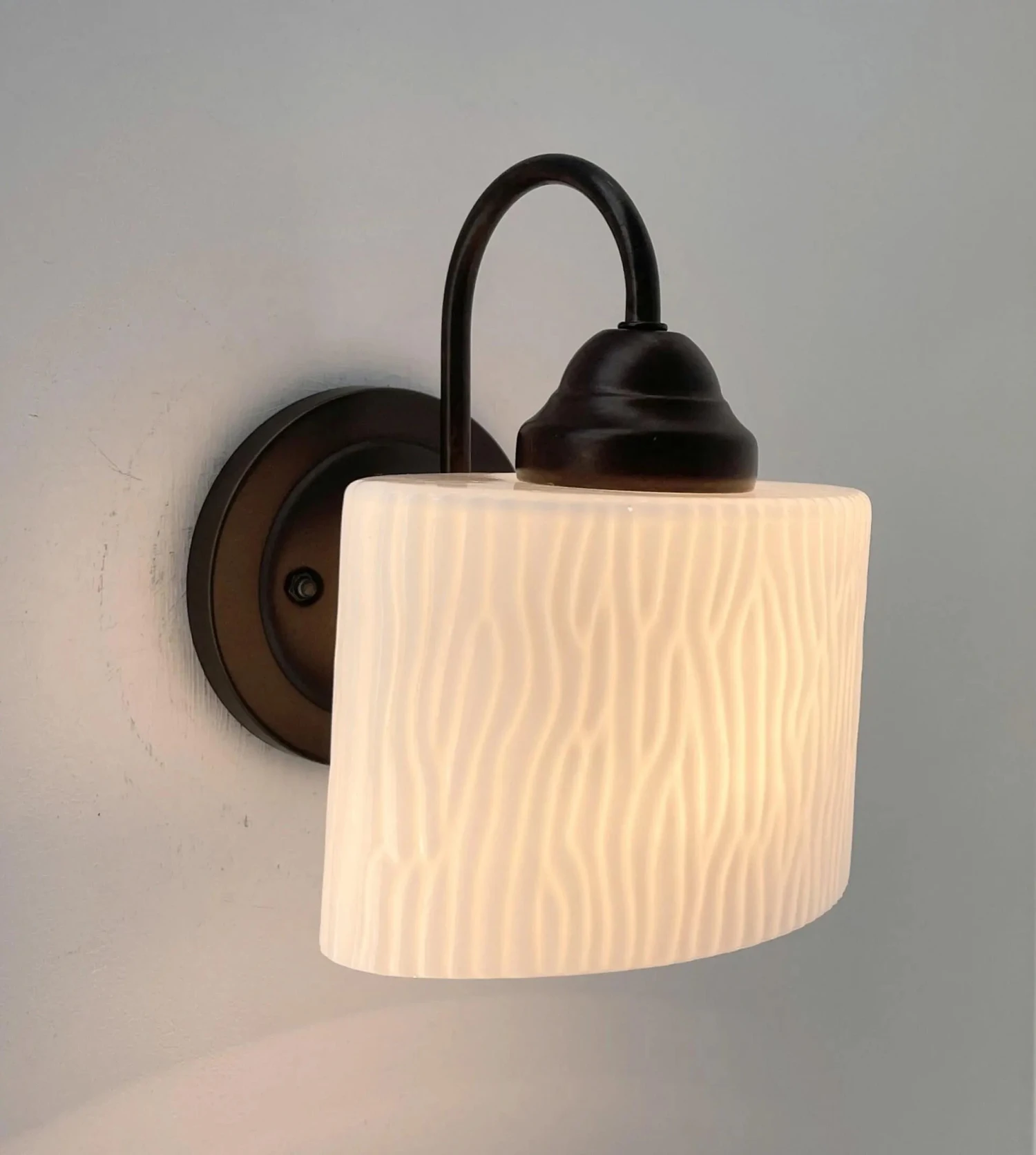 Modern Textured Dome SCONCE Wall Light 5 Modern Textured Dome SCONCE Wall Light - Image 3