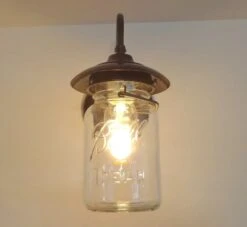 Exterior Outdoor Mason Jar Wall Sconce Light With Vintage Jar 15 Exterior Outdoor Mason Jar Wall Sconce Light With Vintage Jar -The Lamp Goods il fullxfull.693424677 dtw3 e6b2056e e21a 4031 a07a c9e00833a853