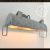 Industrial Galvanized Farmhouse Vanity Light