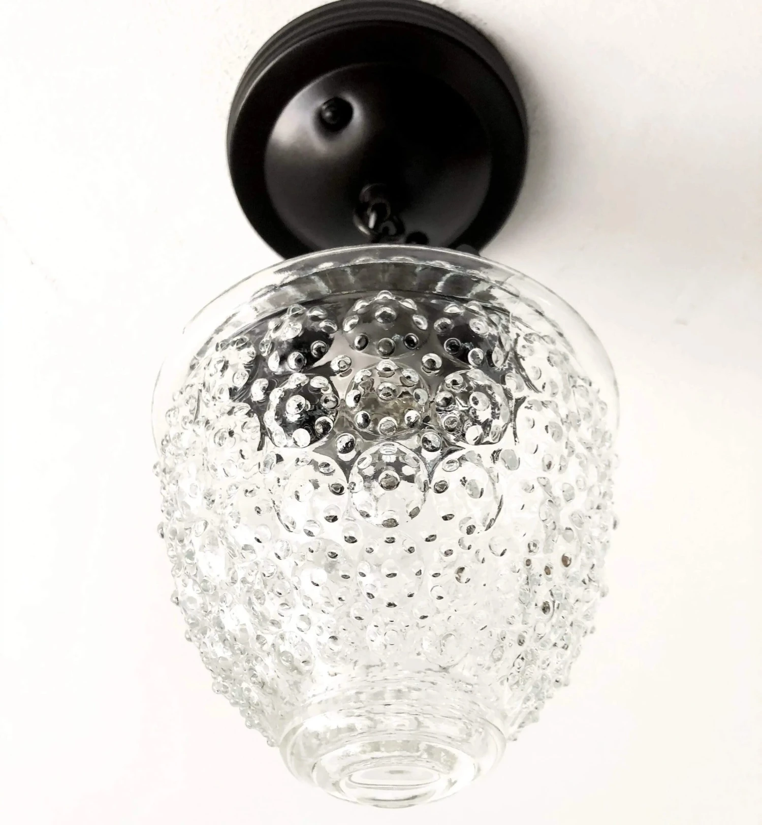 Acorn Antique Glass Ceiling Light With Chain 12 Acorn Antique Glass Ceiling Light With Chain - Image 10