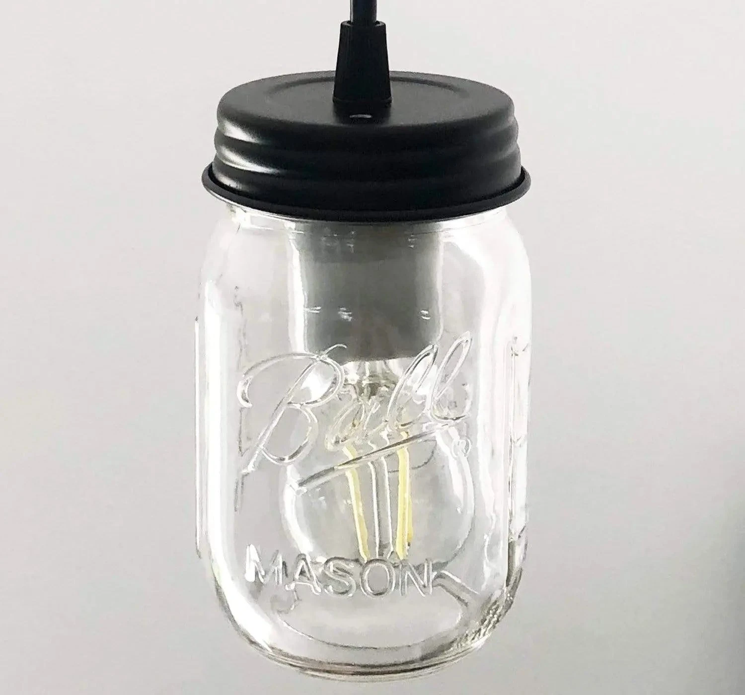 Mason Jar Pendant Light - Pint 9 Mason Jar Pendant Light - Pint - Image 7